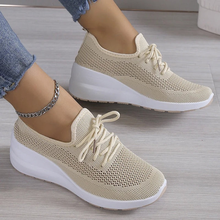 Mirosława | Sneakersy Damskie Na Platformie