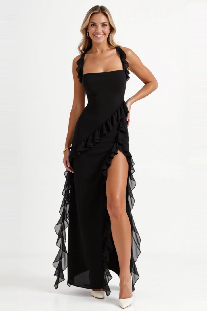 Aurélisse | Elegancka Sukienka Maxi O Zwiewnym Kroju