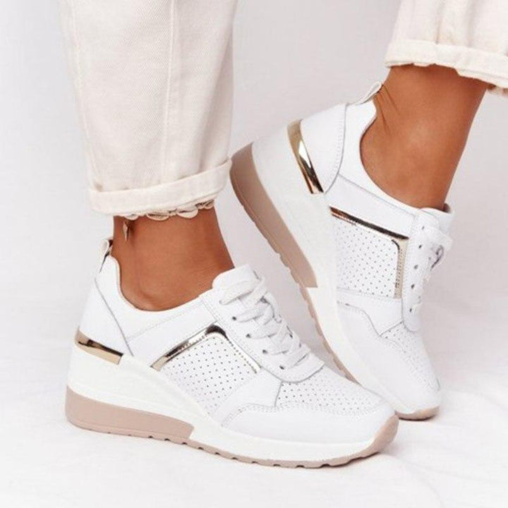 Marta | Sneakersy Damskie Na Platformie