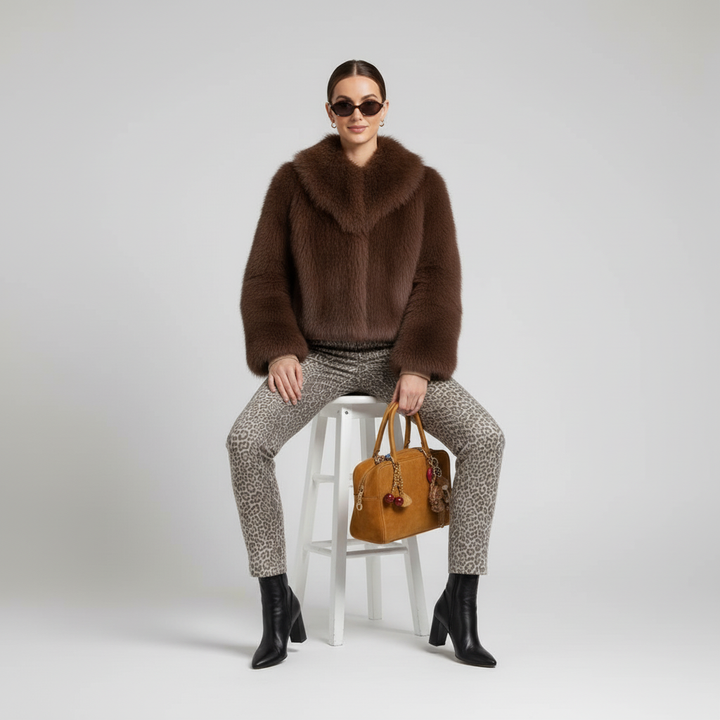 Women'S Thick Fox-like Fur Coat
