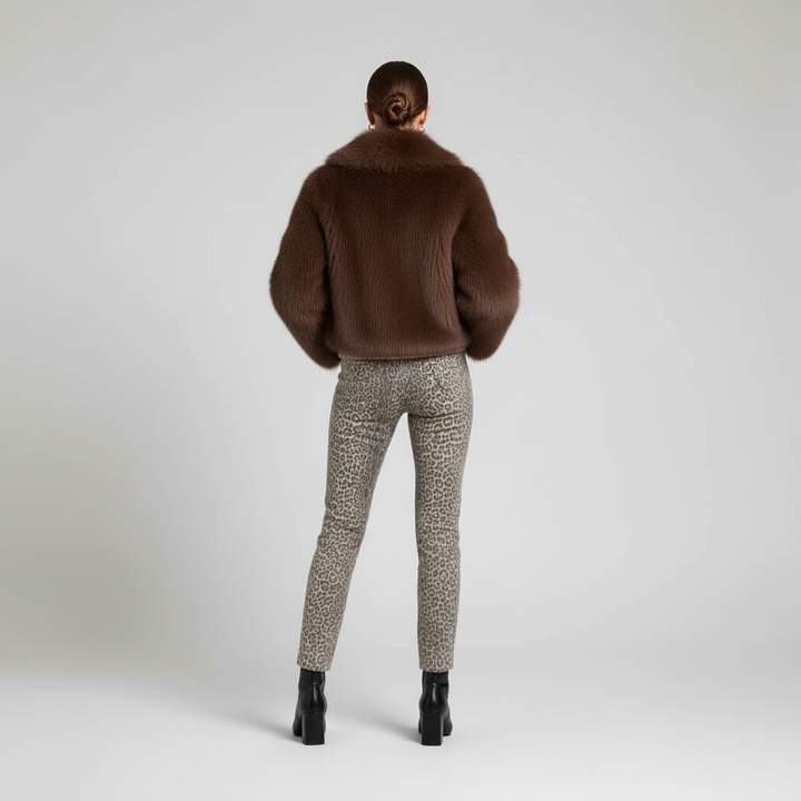 Women'S Thick Fox-like Fur Coat