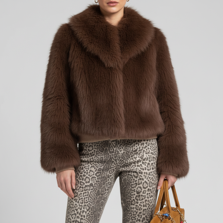 Women'S Thick Fox-like Fur Coat