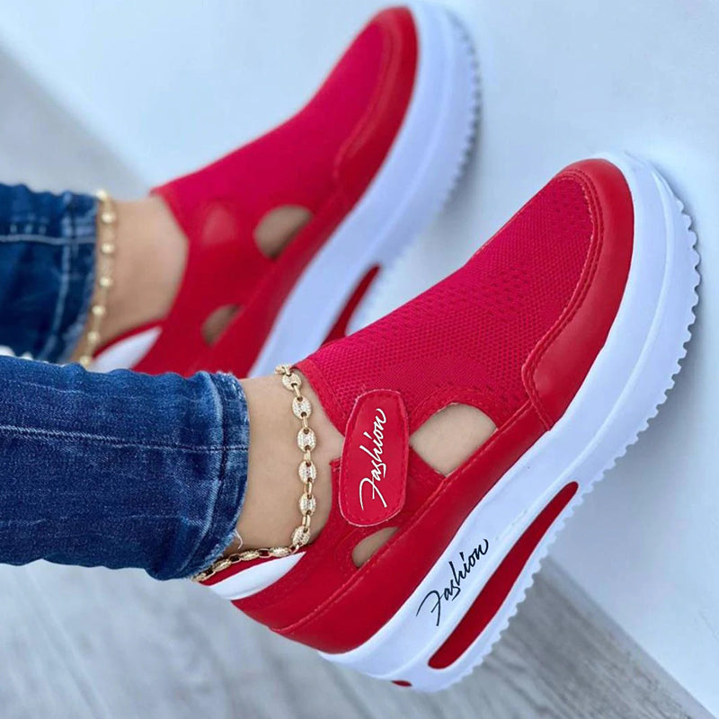 Monika | Sneakersy Damskie Ortopedyczne Oddychające Z Amortyzacją