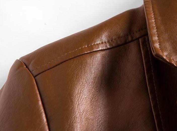Maksymilian | Marynarka Męska Skórzana Klasyczna