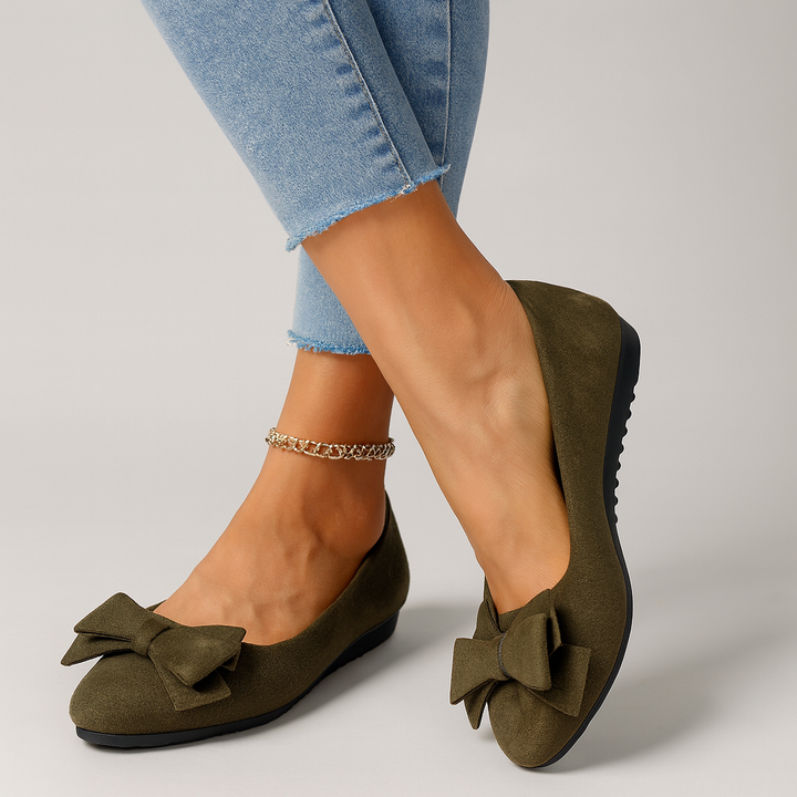 Natalia | Buty Damskie Ortopedyczne Zamszowe Z Podporą Kostki