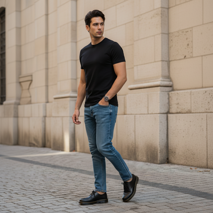 Mieczysław | Buty Męskie Oxford Skórzane
